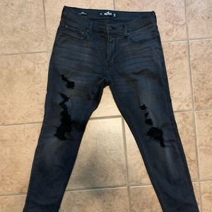 Gently used black skinny jeans